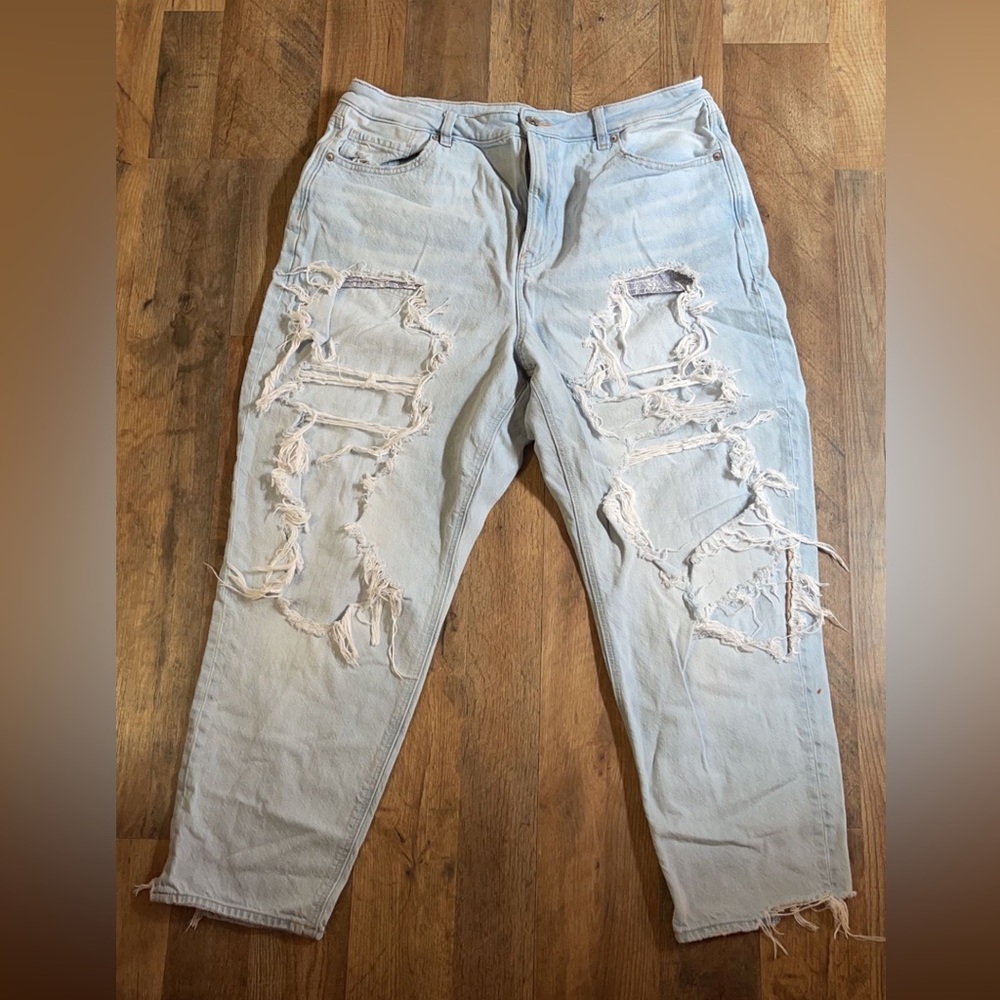 AE mom jeans